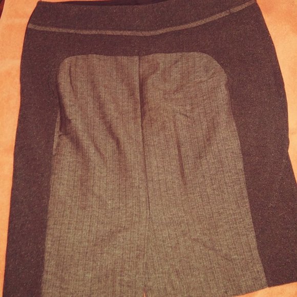 The Limited Collection Brwn Tweed Pencil Skirt 10 - Picture 2 of 6